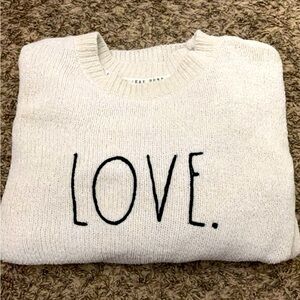 RAE DUNN “love” sweater!